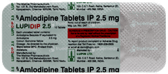 Lupidip 2.5 Tablet 10 Lupidip 2.5 Tablet 10